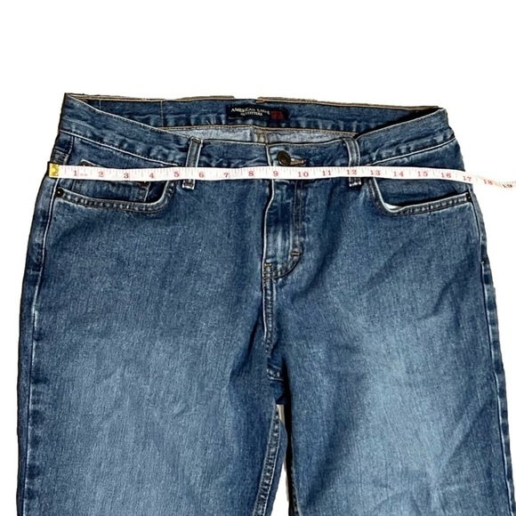 American Eagle 🦅 Denim Blue Jeans Flare Women’s (Sz 10) - Picture 10 of 14